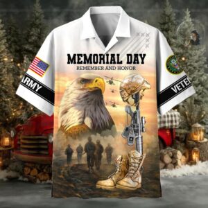Official Memorial Day Remember And Honor US Veterans Hawaii Shirt APVC140302