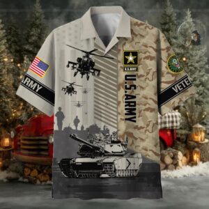 Official Multiple US Military Services US Veterans Hawaii Shirt APVC070301