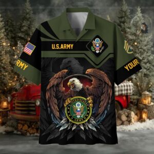 Official Personalized Proudly Served US Veterans Hawaiian Shirt APHN310712