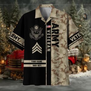 Official Personalized US Veterans Hawaii Shirt