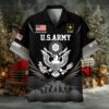 Official Honor The Fallen US Veteran Polo And Hawaii Shirt NPVC091102