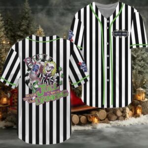 Pabst Blue Ribbon Beetlejuice Baseball Jersey