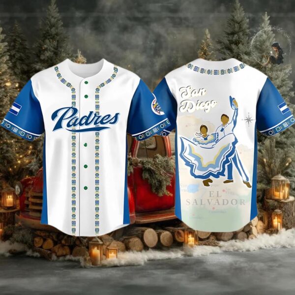 Padres Salvadoran Heritage Night 2025 Jersey