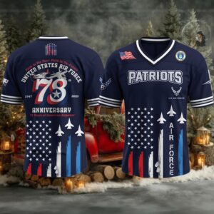 Patriots U.S. Air Force Birthday 2025 Jersey