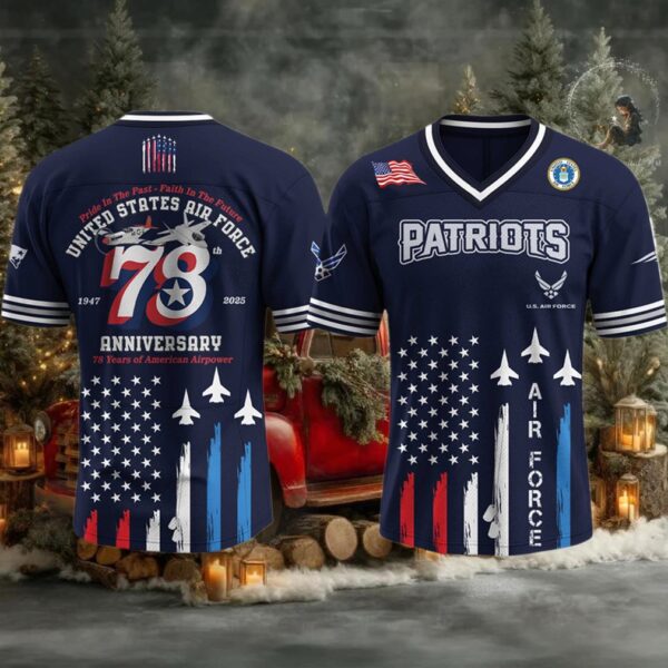 Patriots U.S. Air Force Birthday 2025 Jersey