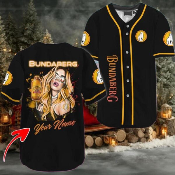 Personalized The Girl Like Bundaberg Baseball Jersey