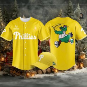 Philadelphia Phillies Nemours Childhood Cancer Awareness Night 2025 Jersey