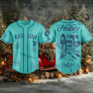 Red Sox Halsey Back to Badlands Tour 2025 Jersey