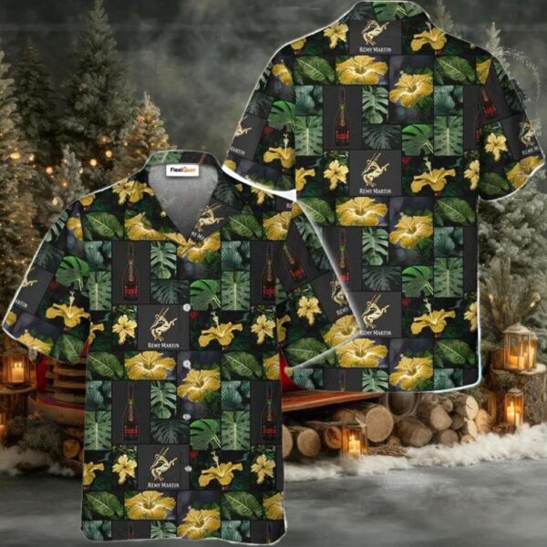Remy Martin Flower Hawaiian Shirt