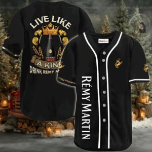 Remy Martin Live Like A King Baseball Jersey