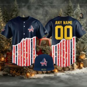 Rocket City Trash Pandas Patriotic Night 2025 Jersey