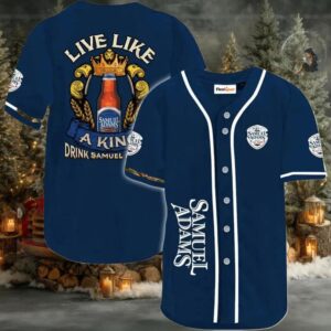 Samuel Adams Live Like A King Baseball Jersey