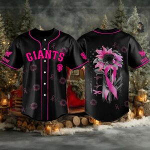 San Francisco Giants Breast Cancer Awareness Month 2025 Jersey
