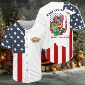 Sierra Nevada Donald Trump Independence Day Baseball Jersey