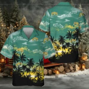 Sierra Nevada Tropical Sunset Hawaiian Shirt