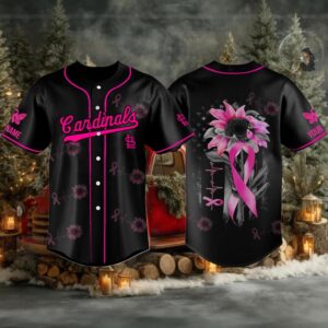 St. Louis Cardinals Breast Cancer Awareness Month 2025 Jersey