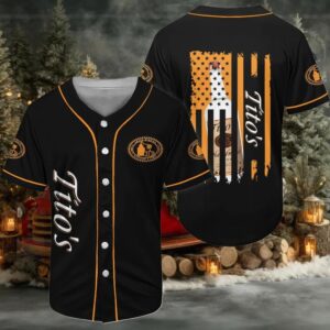 Tito’s American Flag Baseball Jersey