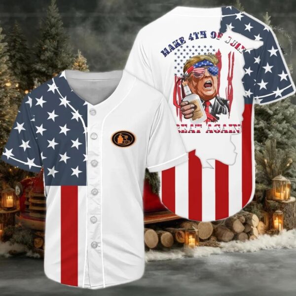 Tito’s Donald Trump Independence Day Baseball Jersey