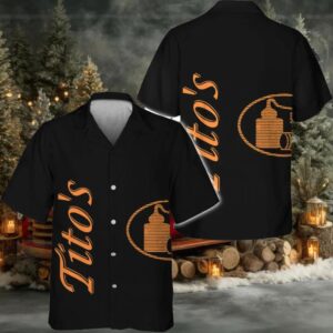 Tito’s Retro Graphic Hawaiian Shirt