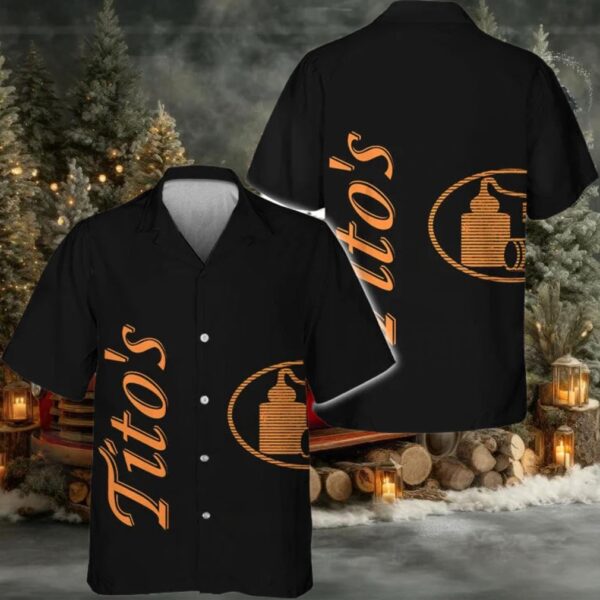 Tito’s Retro Graphic Hawaiian Shirt