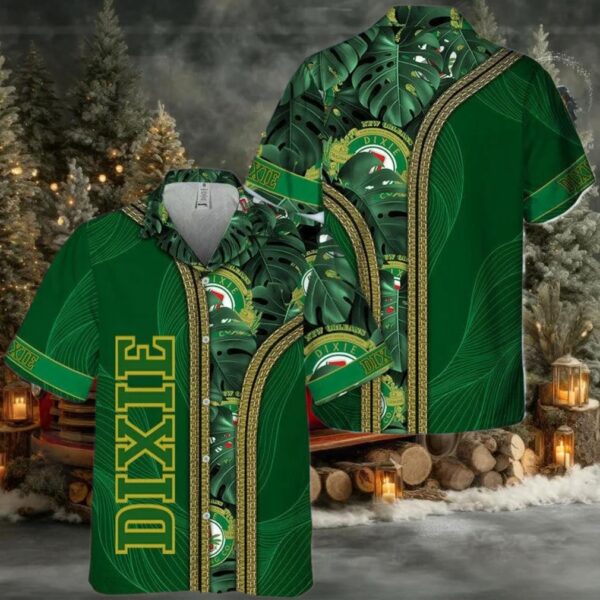 Tropical Inside Dixie Beer Hawaiian Shirt