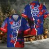 Tropical Torn Paper Michelob Ultra Hawaiian Shirt