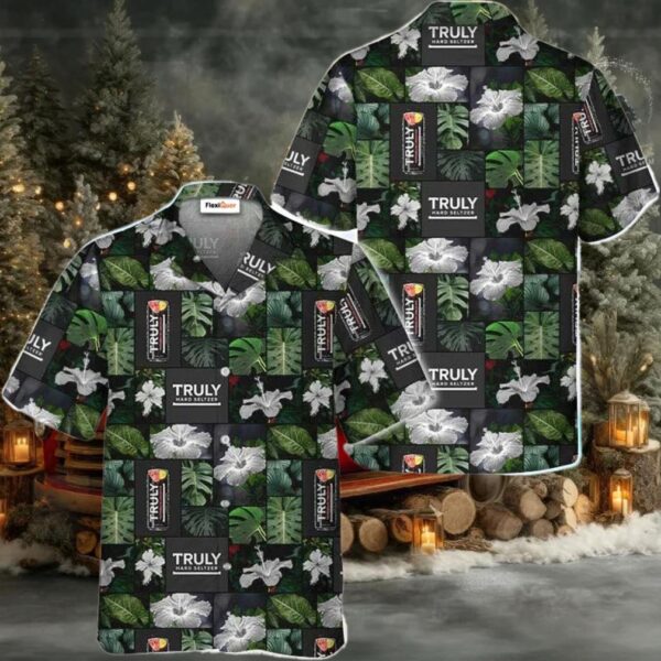 Truly Hard Seltzer Flower Hawaiian Shirt