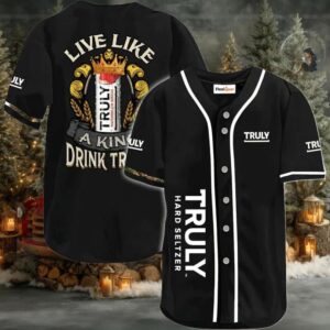 Truly Hard Seltzer Live Like A King Baseball Jersey