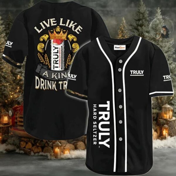 Truly Hard Seltzer Live Like A King Baseball Jersey
