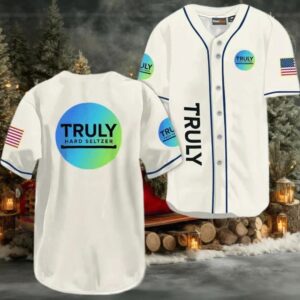 Truly Hard Seltzer USA Flag Baseball Jersey
