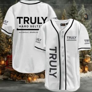 Truly Hard Seltzer White Baseball Jersey