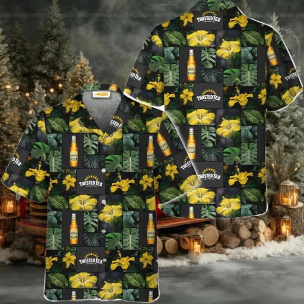Twisted Tea Flower Hawaiian Shirt
