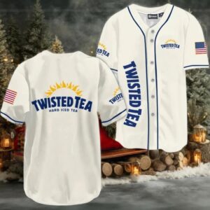 Twisted Tea USA Flag Baseball Jersey