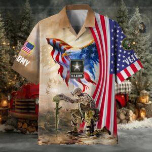 Unique Proudly Served US Veteran Hawaii Shirt APVC140702