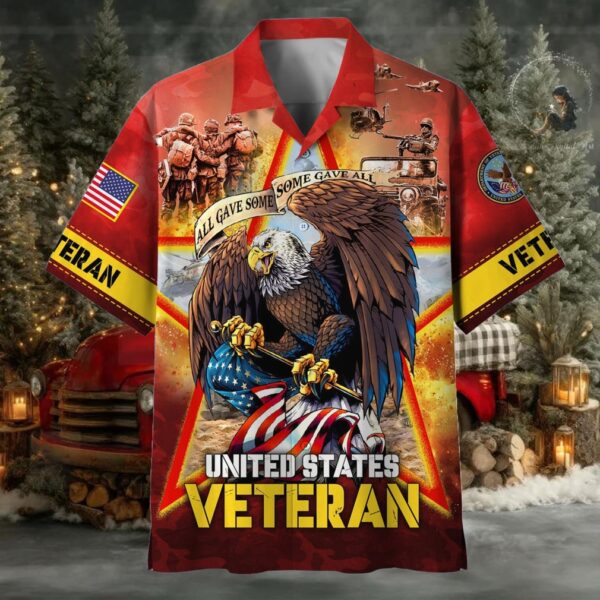 Unique Proudly Served US Veteran Hawaii Shirt NPVC220601