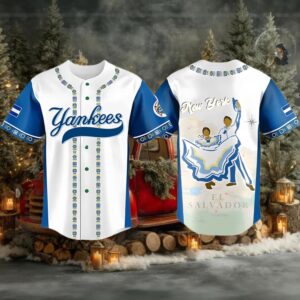 Yankees Salvadoran Heritage Night 2025 Jersey