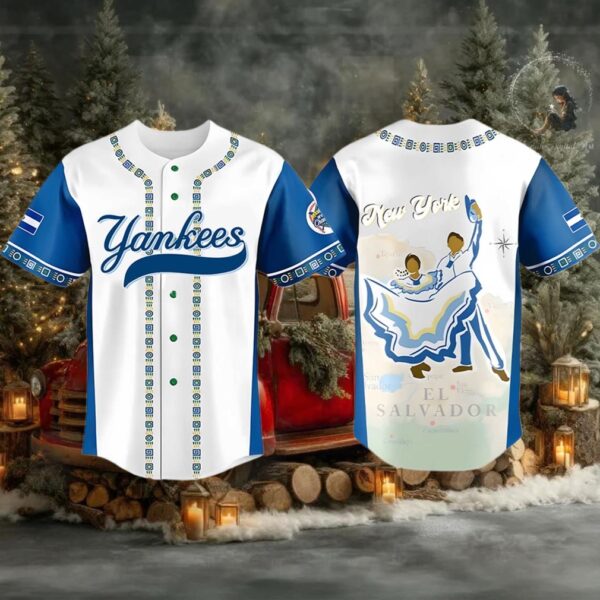 Yankees Salvadoran Heritage Night 2025 Jersey