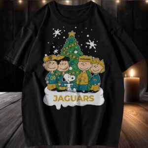 Jacksonville Jaguars Snoopy and Friends Holiday Shirt
