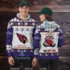 Arizona Cardinals The Grinch Dog Ugly 3D Print Hoodie Arizona Cardinals The Grinch Dog Ugly 3D Print Hoodie