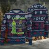 Blue Multi Coors Light Grinch Christmas Tree Pattern Ugly Sweater Blue Multi Coors Light Grinch Christmas Tree Pattern Ugly Sweater