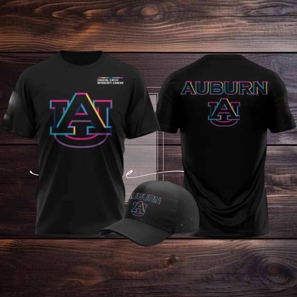 2025 Auburn Tigers Crucial Catch Logo Two Sided Shirt 2025 Auburn Tigers Crucial Catch Logo Two Sided Shirt