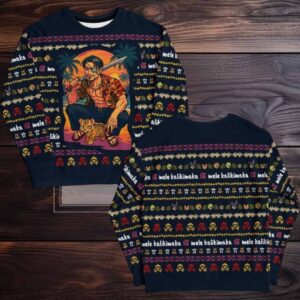 2025 Christmas Mele Kalilimala Ugly Christmas Sweater