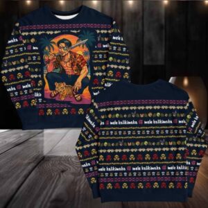 2025 Christmas Mele Kalilimala Ugly Christmas Sweater