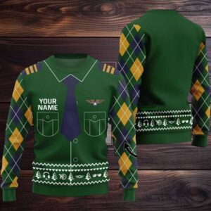 2025 Christmas Pilot Ugly Christmas Sweater
