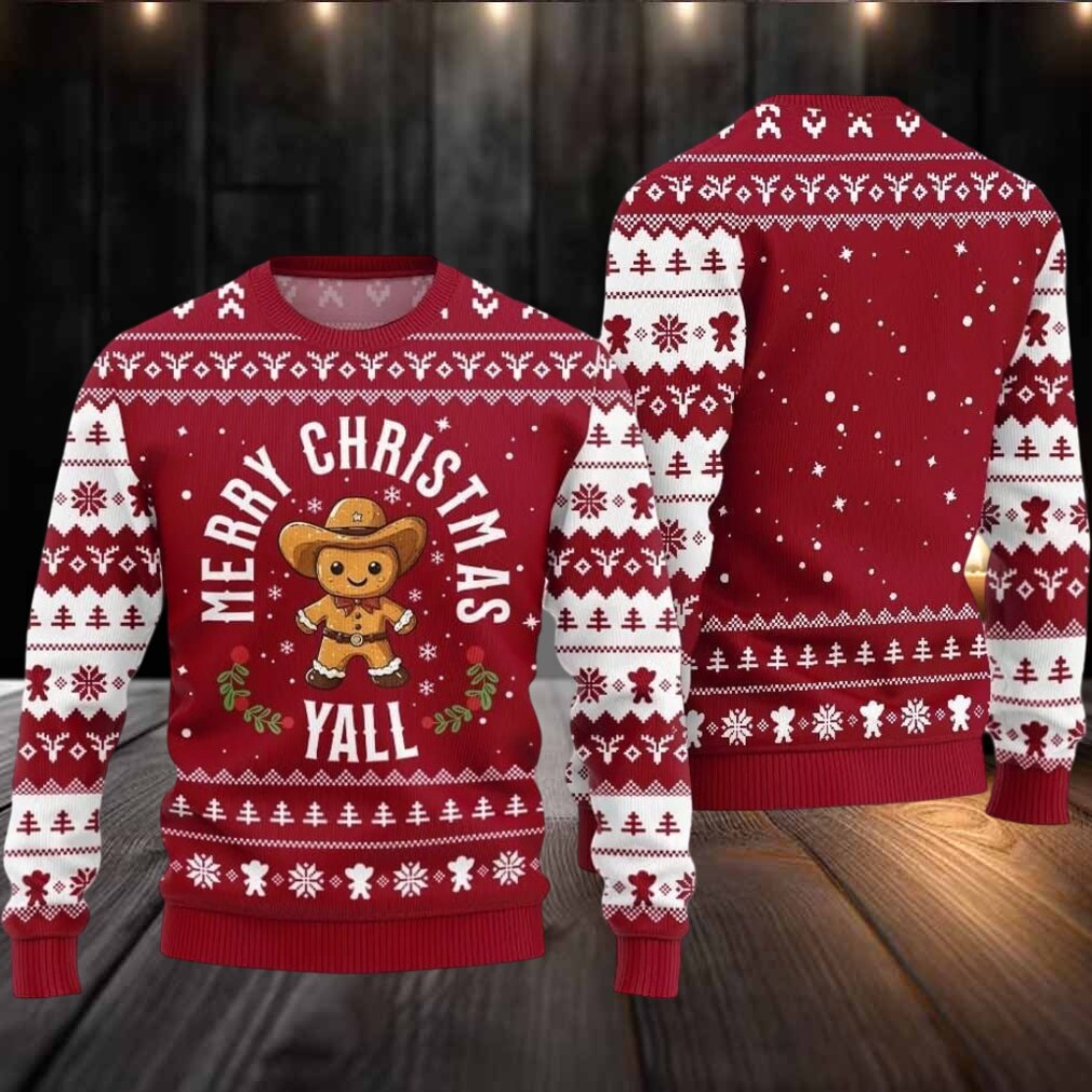 2025 Christmas Sweet & Silly Gingerbread Cookie Ugly Christmas Sweater 2025 Christmas Sweet & Silly Gingerbread Cookie Ugly Christmas Sweater
