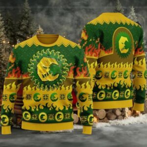 2025 Christmas Warhammer Bad Moon Orks Iconic Ugly Christmas Sweater