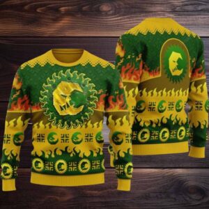 2025 Christmas Warhammer Bad Moon Orks Iconic Ugly Christmas Sweater