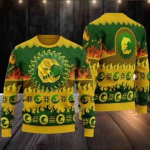 2025 Christmas Warhammer Bad Moon Orks Iconic Ugly Christmas Sweater