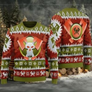 2025 Christmas Warhammer Blood Axe Orks Iconic Ugly Christmas Sweater