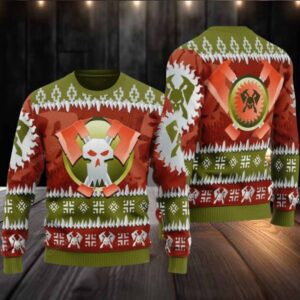 2025 Christmas Warhammer Blood Axe Orks Iconic Ugly Christmas Sweater
